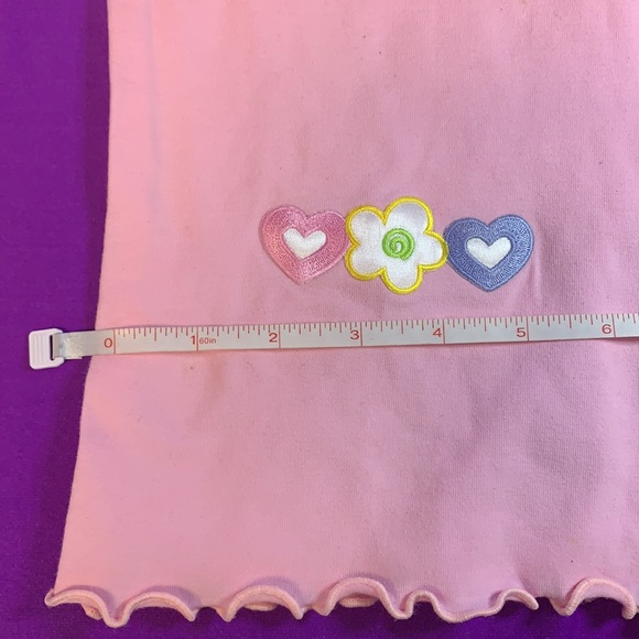 Girls Pink Crop Leggings. Yoga/Dance Pants NWT <3 - Picture 6 of 8